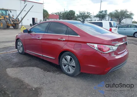 2013 Hyundai Sonata Hybrid Limited из США, поврежденный, VIN KMHEC4A42DA050187